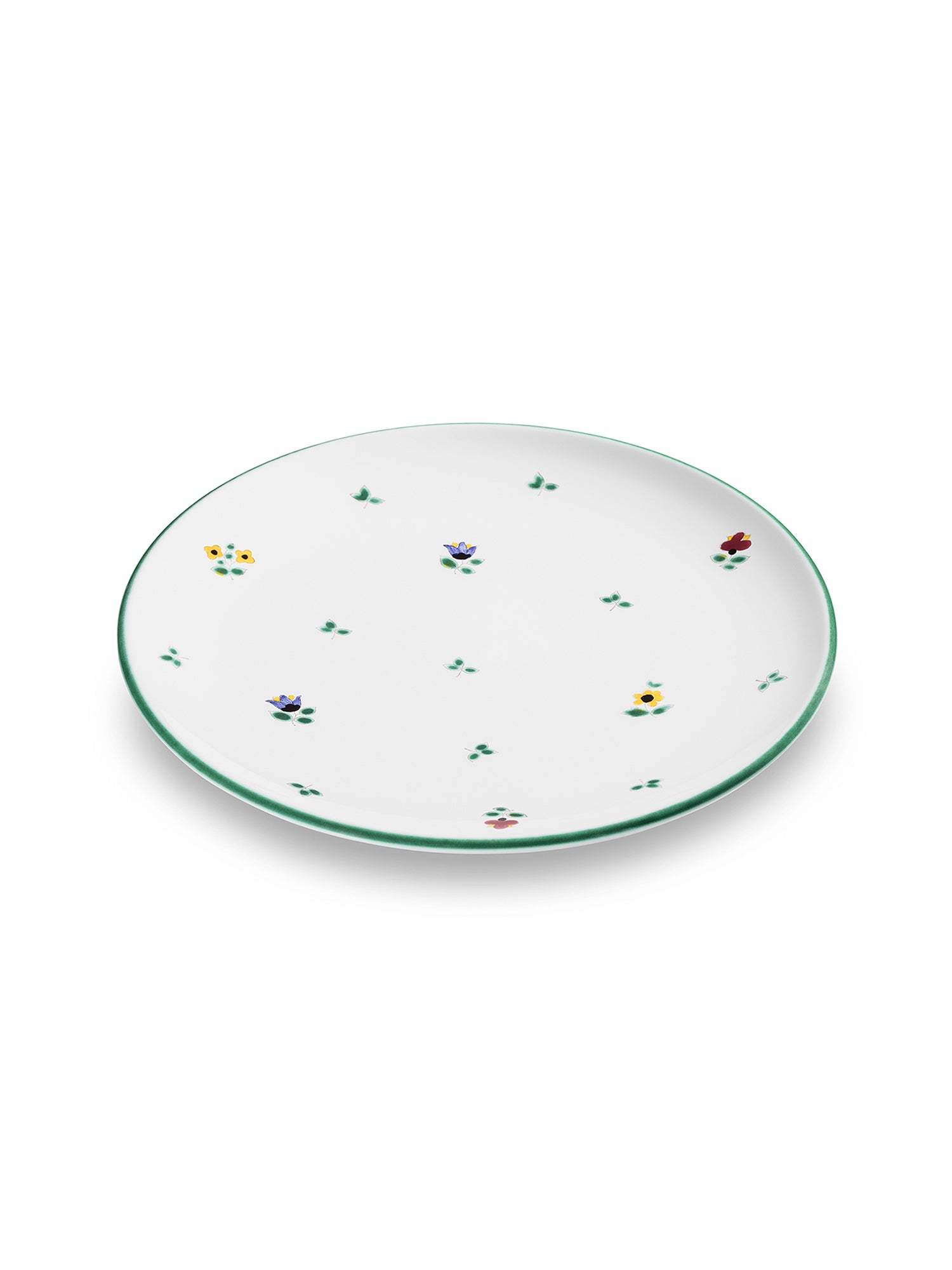 Alpine Flowers Dinner Plate Set - Elegant Floral Design for Fine Dining, Parties & Home Decor | Premium Ceramic Plates for Everyday Use & Special Occasions