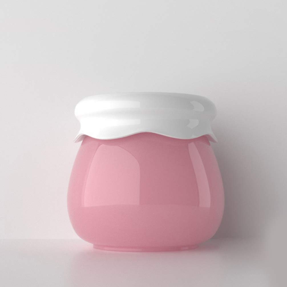 Beaupretty 5-Piece Empty Cream Jars Set - Mini Travel Lotion Bottles with Lids - Refillable Cosmetic Containers for Makeup, Skincare & DIY - Perfect for Home, Salon & On-the-Go Use