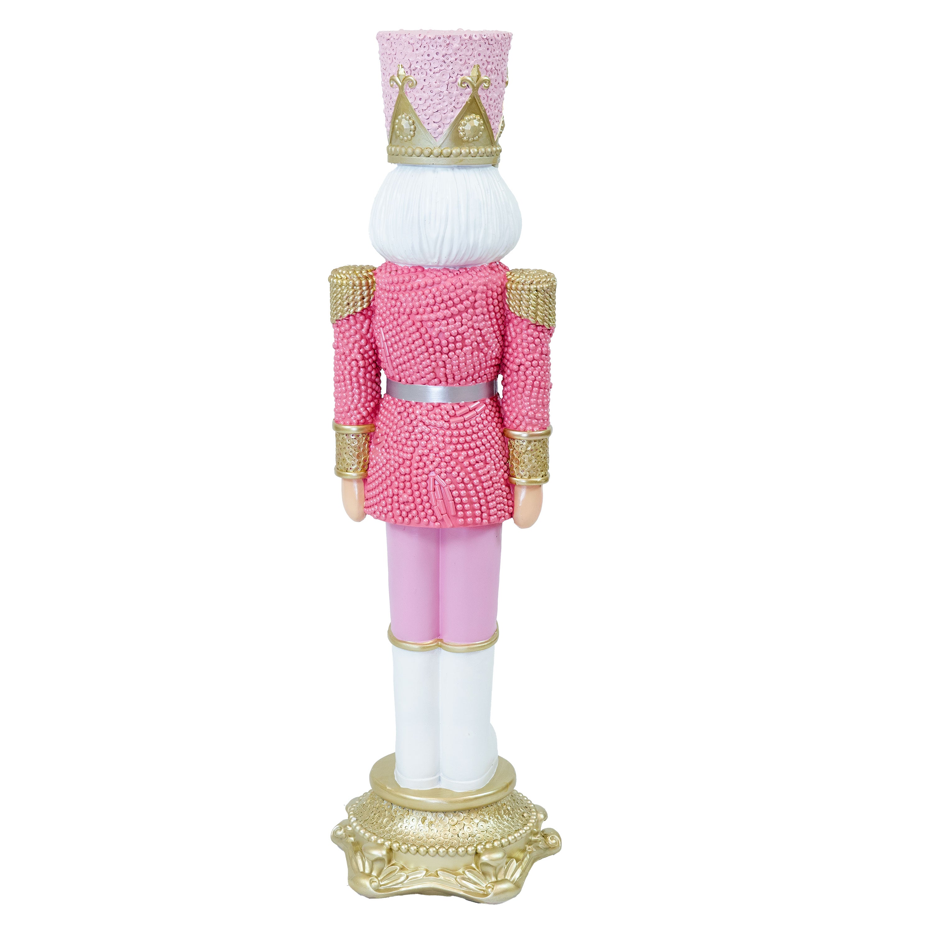 Prince Kenneth Christmas Nutcracker Statue - 37 Inch Tall Holiday Decoration for Home, Office & Festive Parties | Sunnydaze