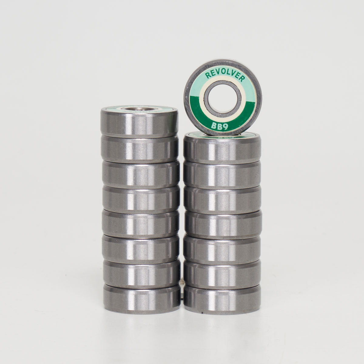 Revolver Big Ball 9 Bearings - High Performance Skateboard Bearings for Smooth Riding | Perfect for Street Skating, Longboarding & Skatepark Tricks
