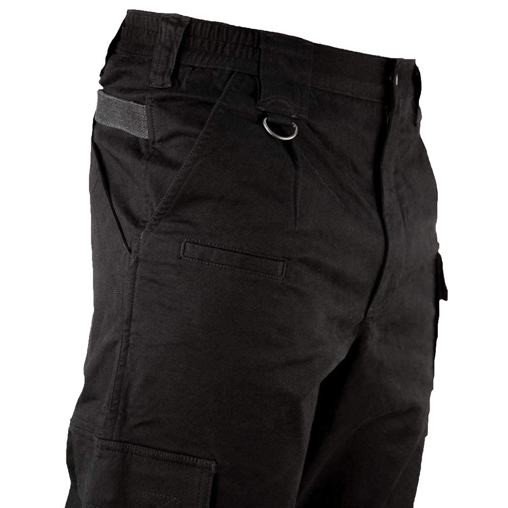 Revgear Tactical BDU Pants for Men - Durable Military Work Pants with Multiple Pockets, Black - Perfect for Outdoor Activities, Airsoft, Hunting & Tactical Training