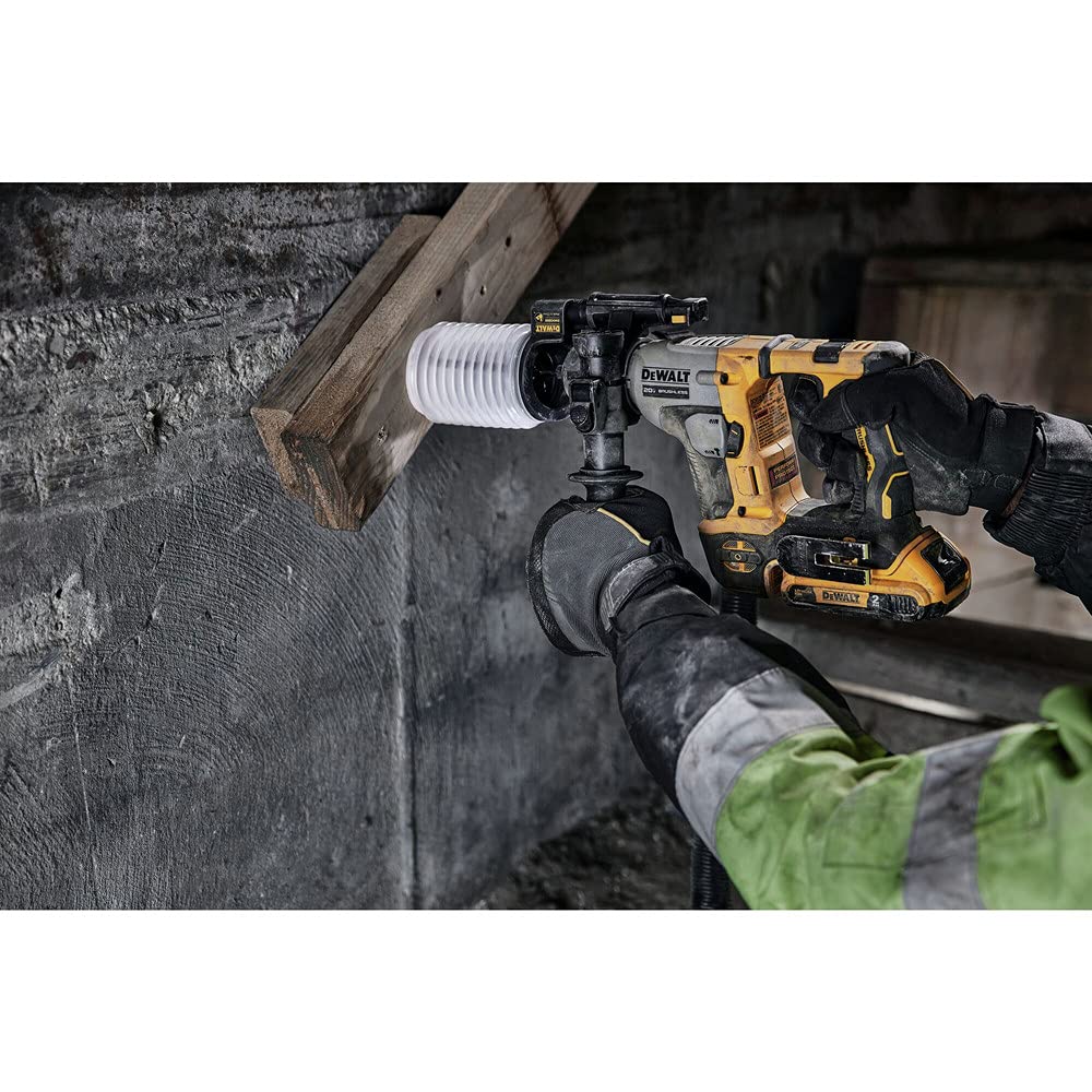 DEWALT ATOMIC 20V MAX* Cordless Rotary Hammer Kit (DCH172D2) - Powerful Hammer Drill for Concrete, Masonry & Metal - Perfect for Construction, Renovation & DIY Projects