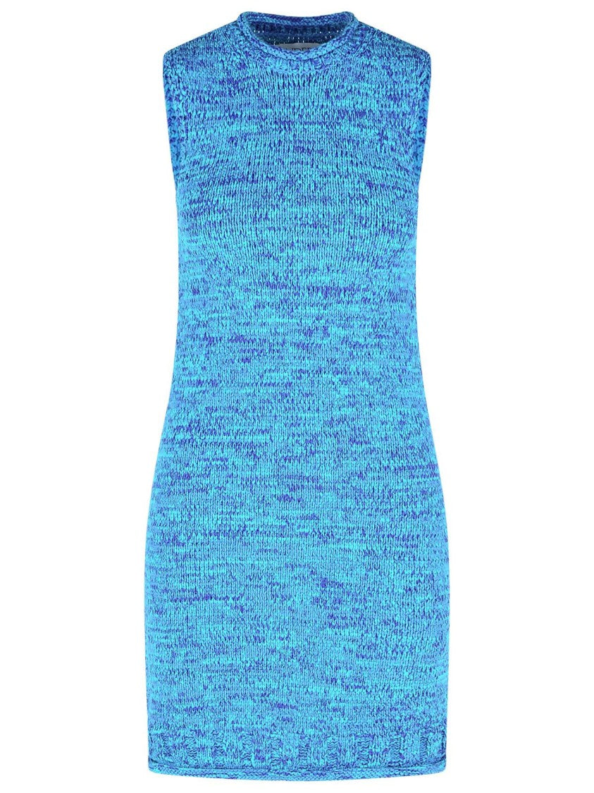 Stylish Space Dye Cotton Blend Dress for Women - Comfortable & Trendy Casual Wear for Summer Outings, Beach Vacations, and Date Nights