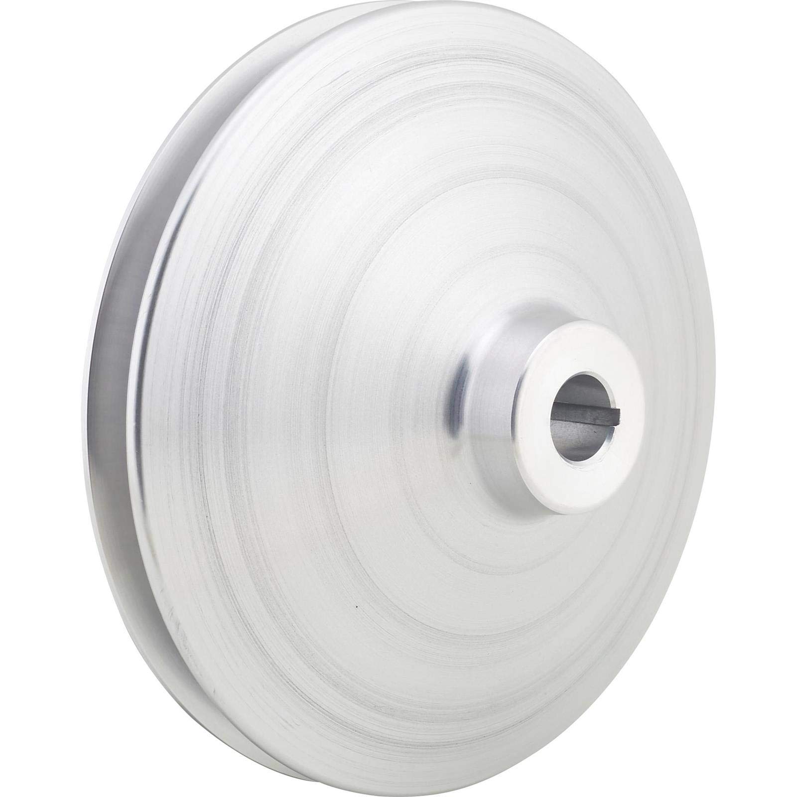 High-Performance Single Groove Power Steering Pump Pulley - CNC Billet Aluminum for Short Pump Applications - Perfect for Automotive Upgrades & Racing Modifications