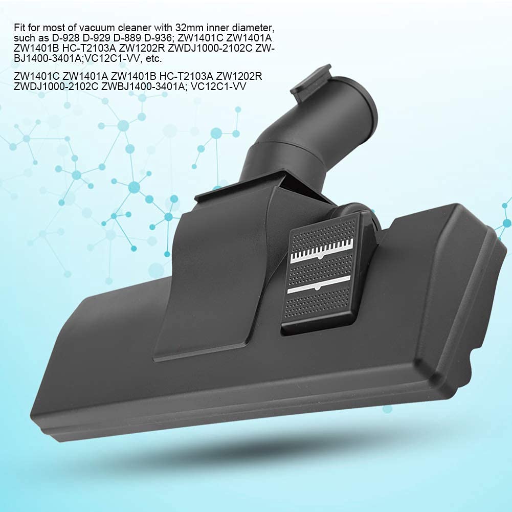 Universal 32mm Vacuum Cleaner Floor Brush - 360° Swivel Head Hard Floor Attachment for Efficient Cleaning | Ideal for Hardwood, Tile & Laminate Floors