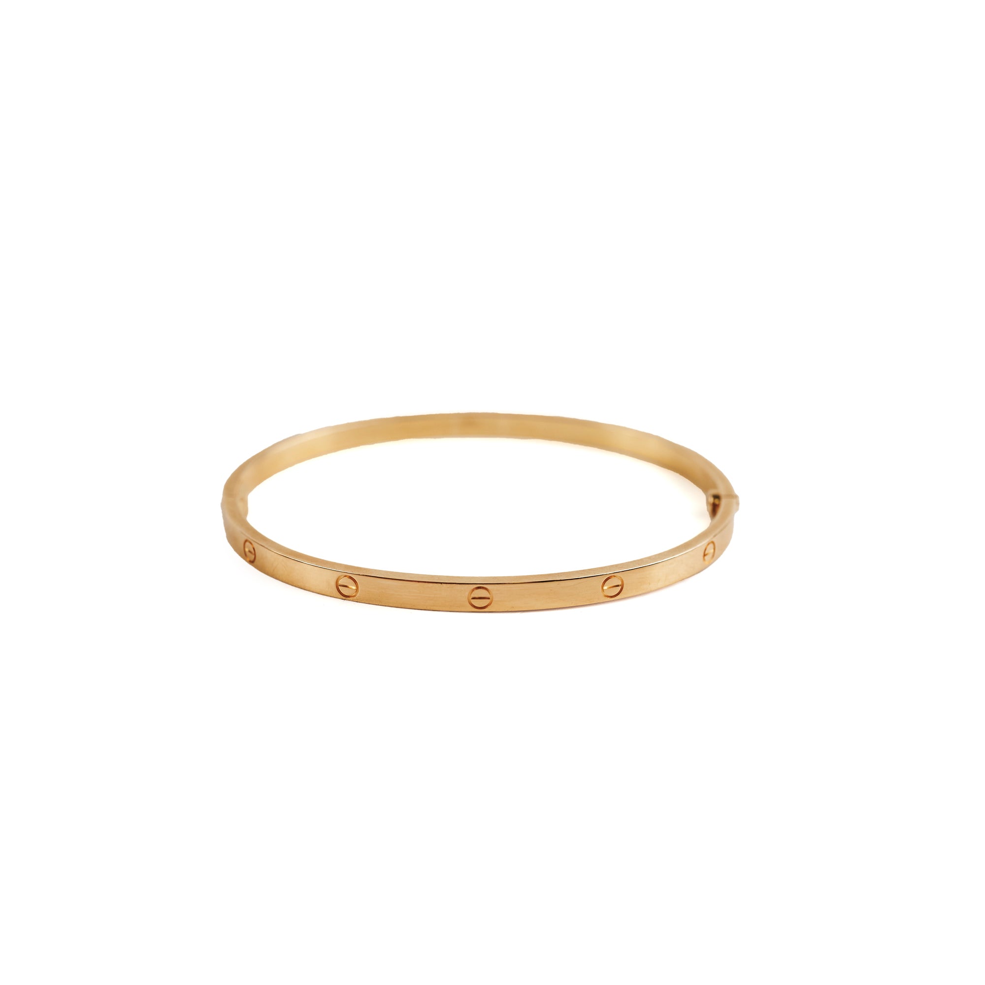 Cartier Love Bracelet 18K Yellow Gold Bangle - Perfect for Anniversary Gifts & Luxury Jewelry Collection