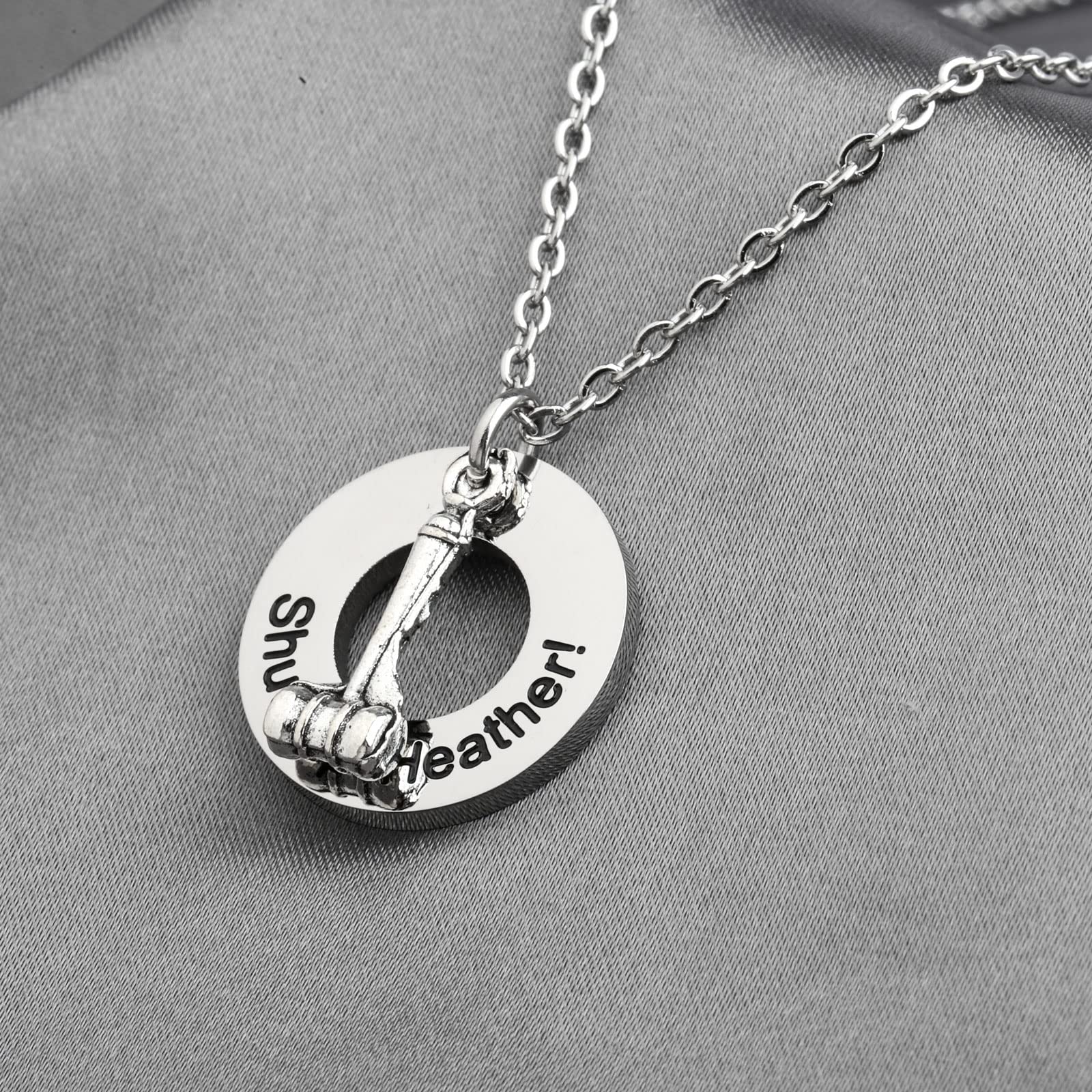 Heathers Broadway Musical Necklace - Vintage Inspired Jewelry Gift for Women & Girls - Perfect for Cosplay, Theater Fans & Musical Lovers