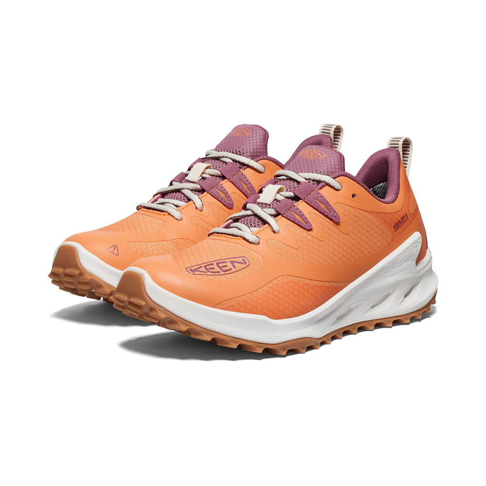 Zionic WP Women's Running Shoes - Tangerine/Star White | Lightweight & Breathable for Jogging, Gym Workouts & Outdoor Activities