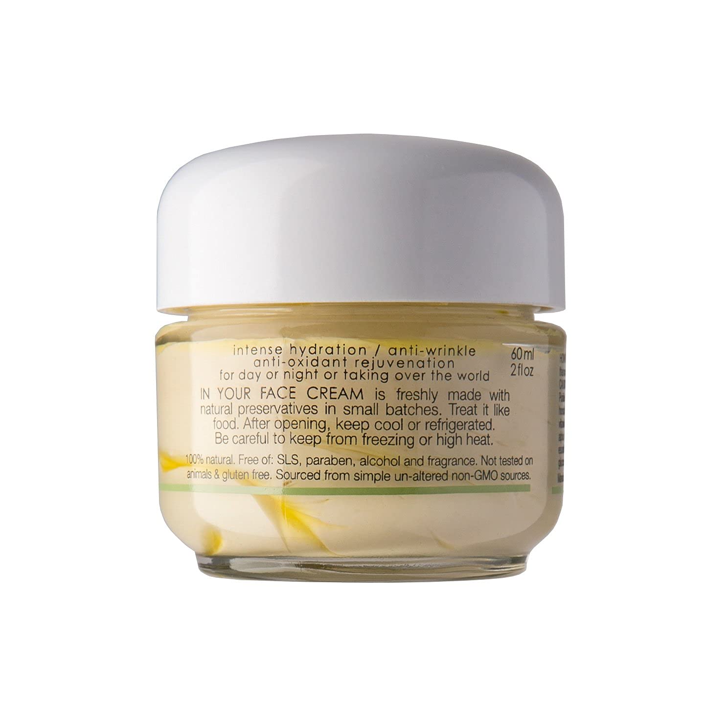 IN YOUR FACE Anti-Aging Cream - Wrinkle Reducing & Firming Face Moisturizer for Women & Men - Best for Night & Day Use, Dry Skin Care Routine