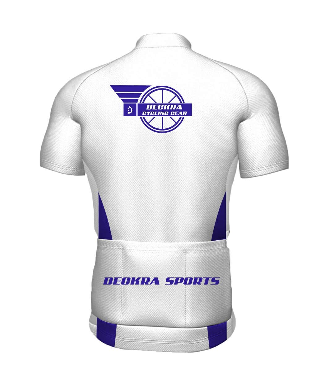 Deckra Men's Cycling Jersey - Lightweight Breathable Short Sleeve Bike Shirt for Summer Riding & Team Racing | Perfect for Road Biking, Mountain Cycling & Outdoor Sports