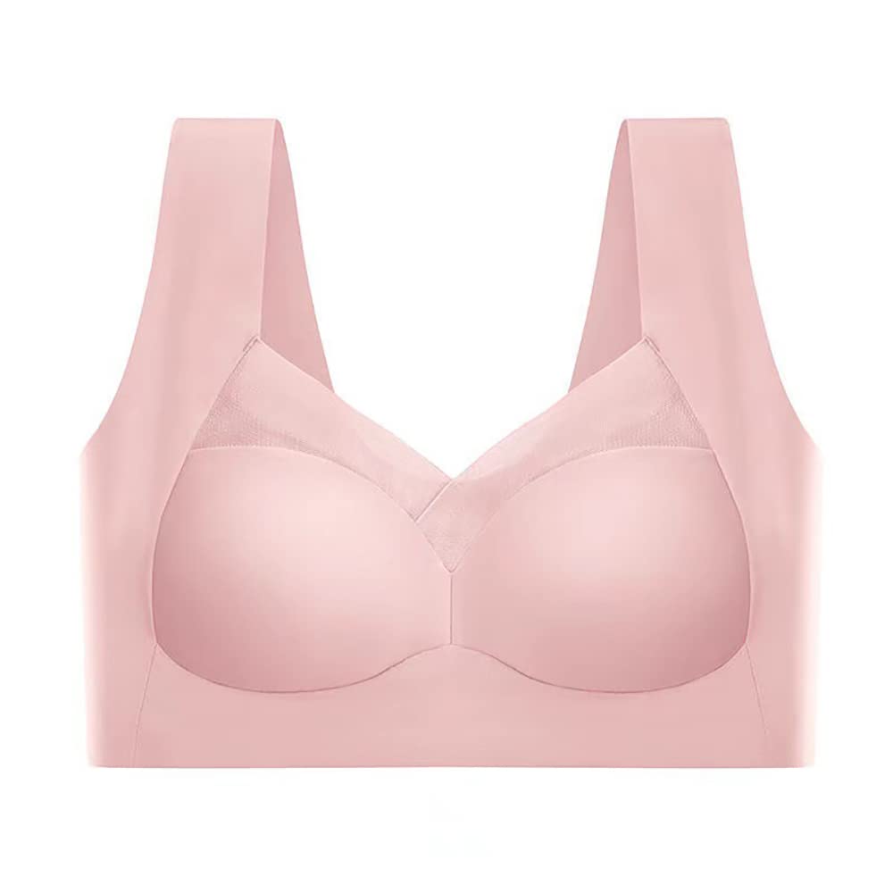 Women's Fashion Deep Cup Push Up Bra - Wireless Seamless Lace Bralette for Summer | Comfortable No Underwire Support | Perfect for Everyday Wear, Date Nights & Special Occasions