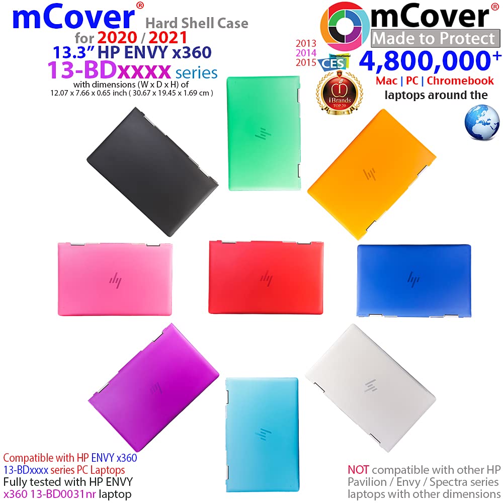 Premium mCover Case Compatible for 2020-2022 HP Envy x360 13.3