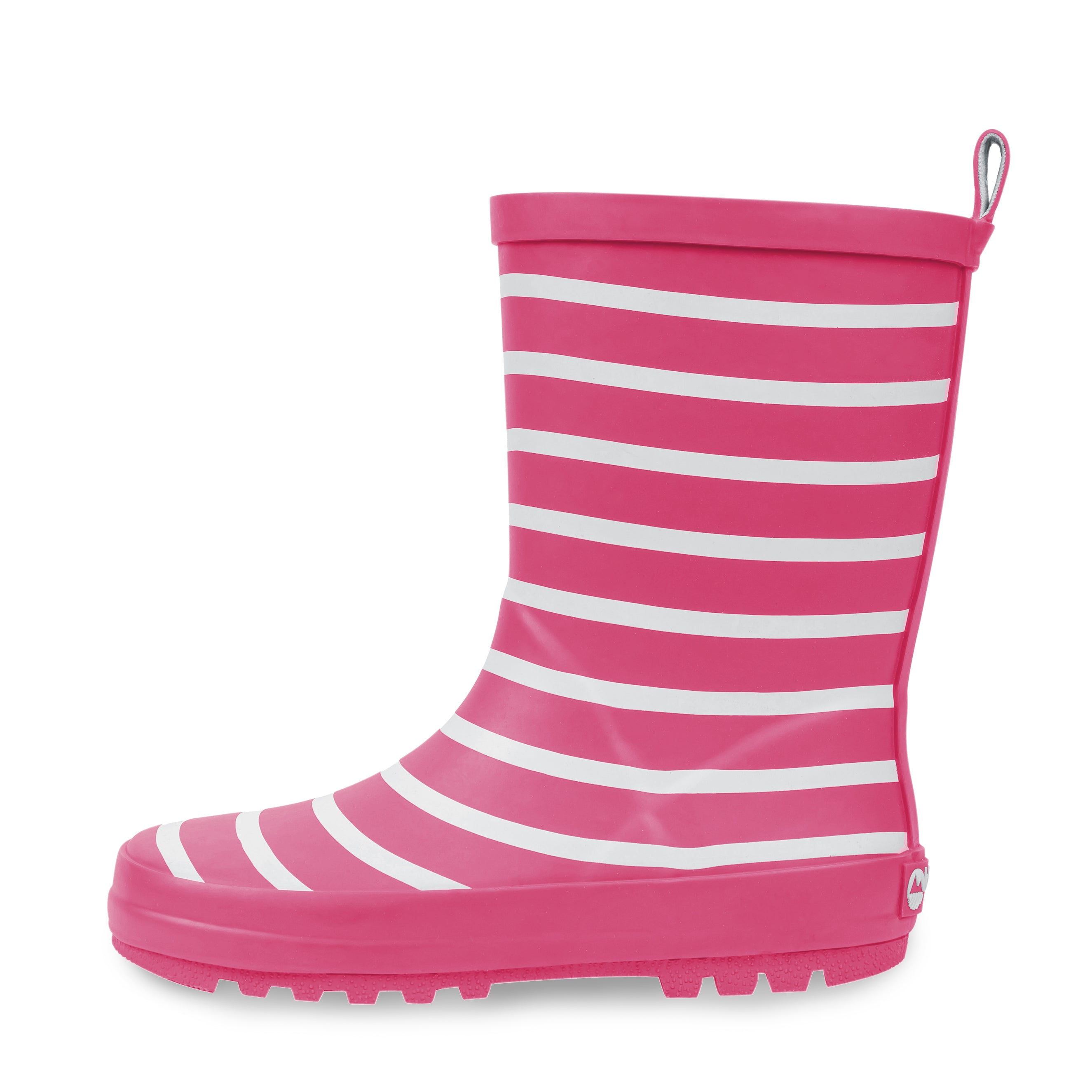 Kids' Waterproof Striped Rain Boots - Durable & Comfortable Wellington Boots for Outdoor Play, Puddle Jumping & Garden Adventures