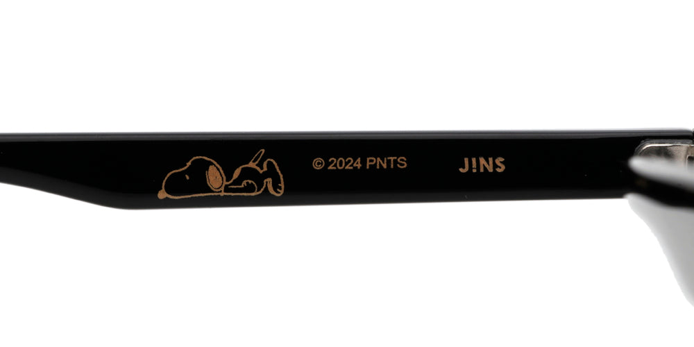 JINS x PEANUTS 086 Resting Eyeglasses - Stylish Snoopy & Woodstock Design for Men & Women - Perfect for Reading, Working & Daily Use