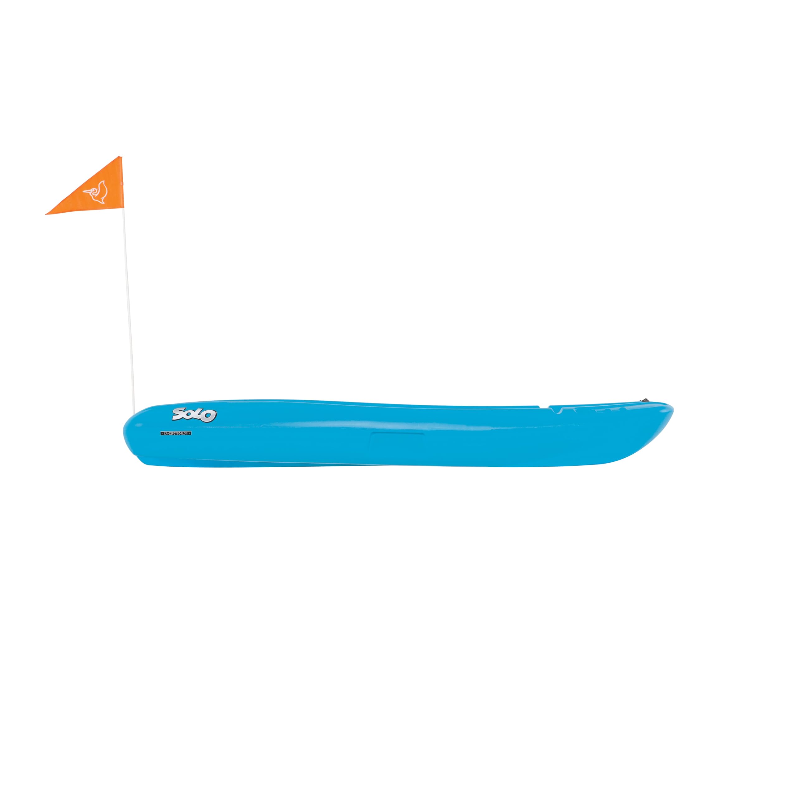 Pelican Solo 6 Feet Sit-on-Top Youth Kayak for Kids | Lightweight & Durable Children's Kayak with Paddle & Accessories | Perfect for Lakes, Rivers & Beginner Paddling Adventures