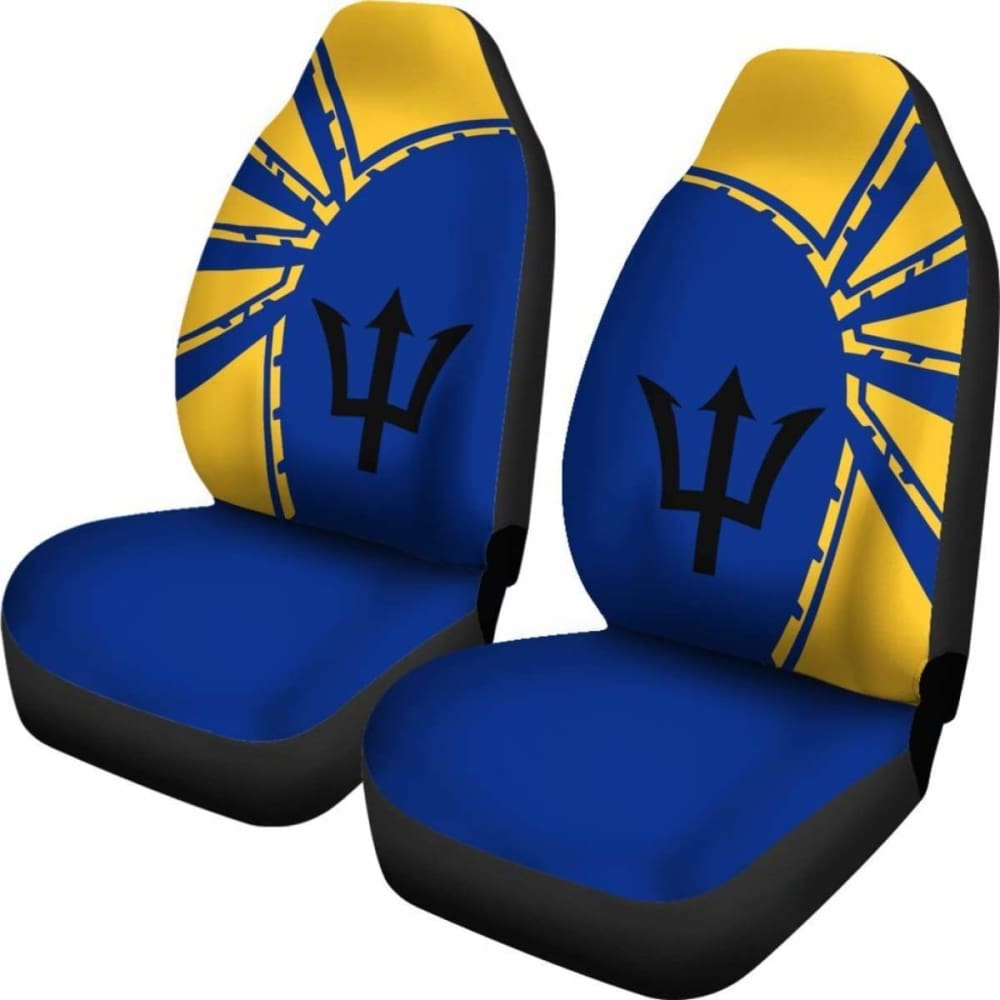 Premium Barbados Car Seat Covers - Universal Fit for Most Vehicles (5-Piece Set) | Durable & Stylish Protection for Cars, Trucks & SUVs | Perfect for Road Trips, Daily Commutes & Family Travel