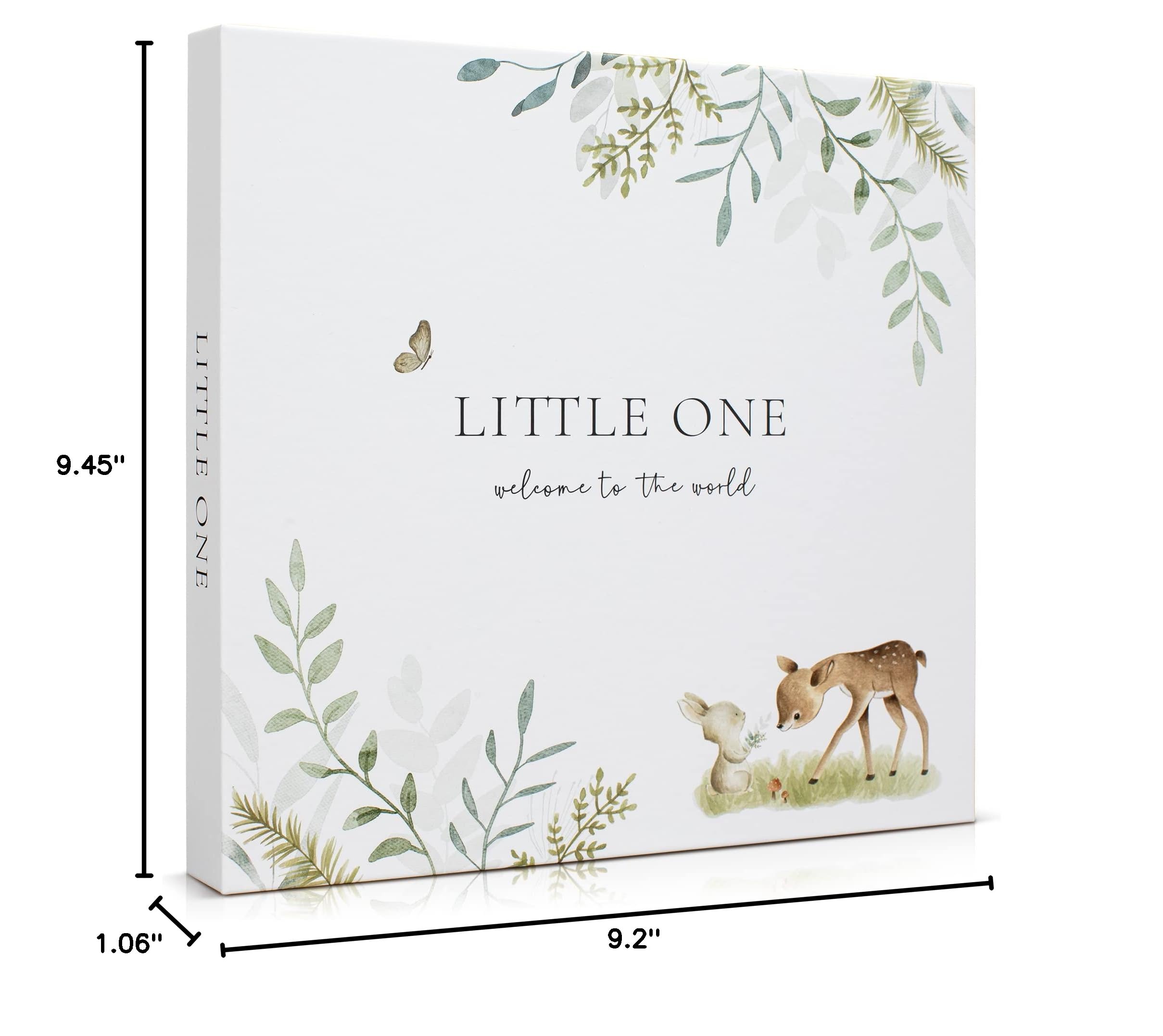 Keepsake Baby Memory Book for Boys & Girls – First 5 Years Photo Album & Scrapbook – Gender Neutral Milestone Journal for Birth to Age 5 | Perfect for Baby Showers, Christenings & First Birthday Gifts