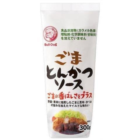 Authentic Japanese Bulldog Tonkatsu Sauce with Sesame - 300g Bottle | Perfect for Pork Cutlets, Fried Foods & Dipping Sauces