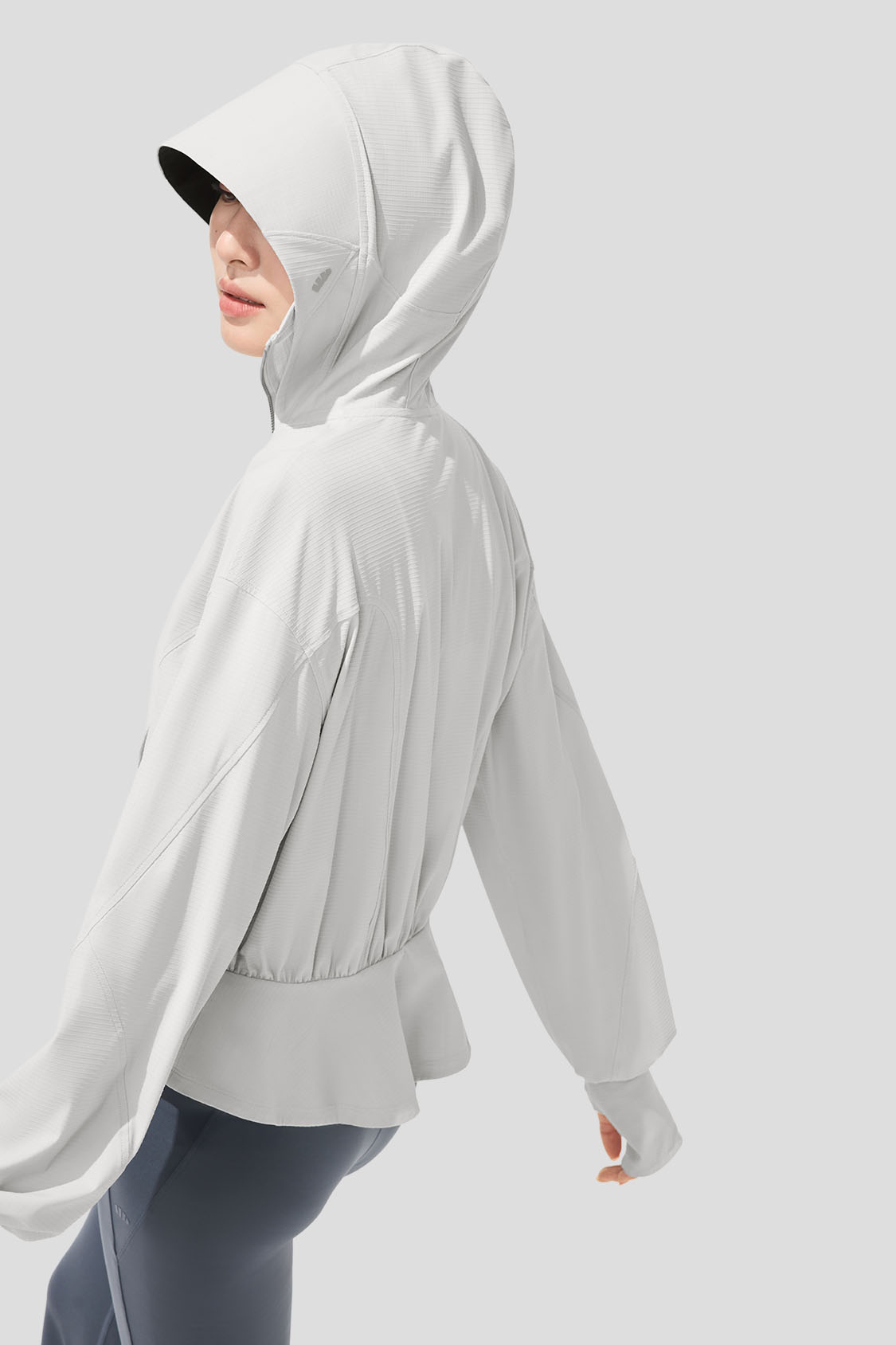 Women's UPF50+ Cooling Breathable Sun Jacket - Lightweight Short Sleeve UV Protection for Outdoor Activities, Hiking & Beach Wear
