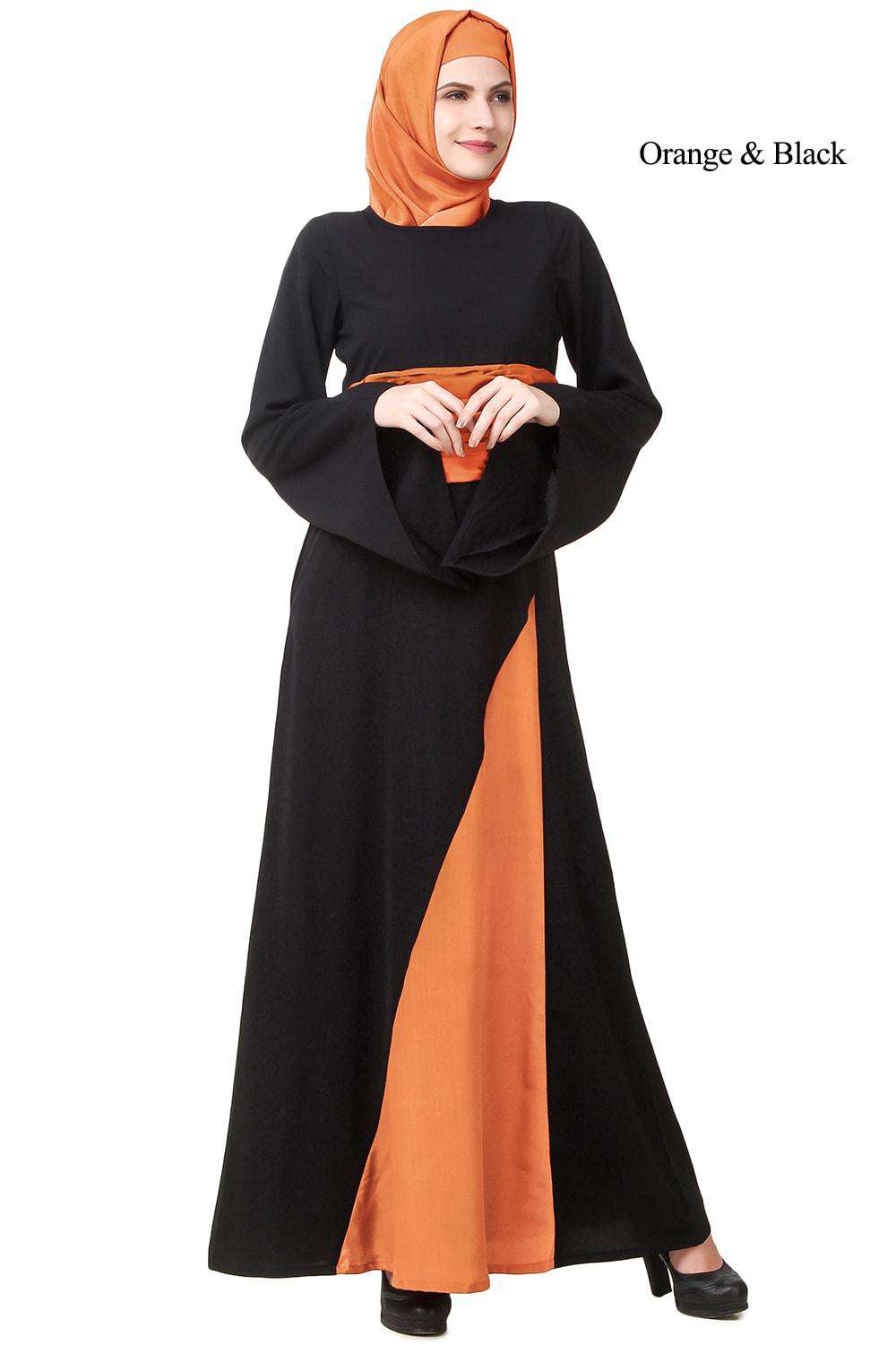 Orange & Black