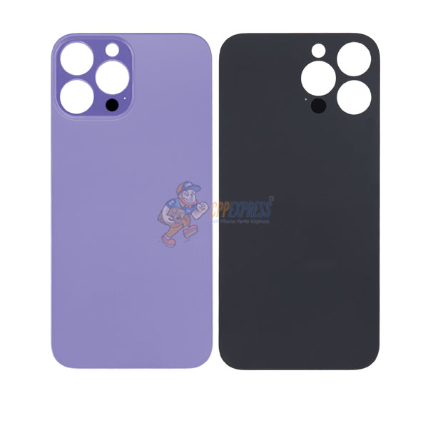 iPhone 14 Pro Max Battery Replacement Back Glass Cover - Premium Fit Purple Protective Case for Everyday Use & Travel