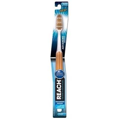 REACH Advanced Soft Bristle Toothbrushes - 2 Pack for Gentle Cleaning & Gum Care | Perfect for Travel, Home & Office Use