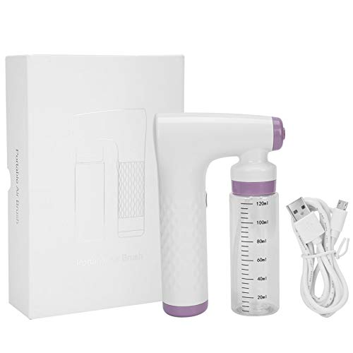 Portable USB Rechargeable Airbrush - 120ml Handheld Facial Mist Sprayer for Sunless Tanning, Skin Hydration & Makeup | Home Humidifier & Cosmetic Atomizer | Perfect for Travel, Salon & Daily Skincare Routine