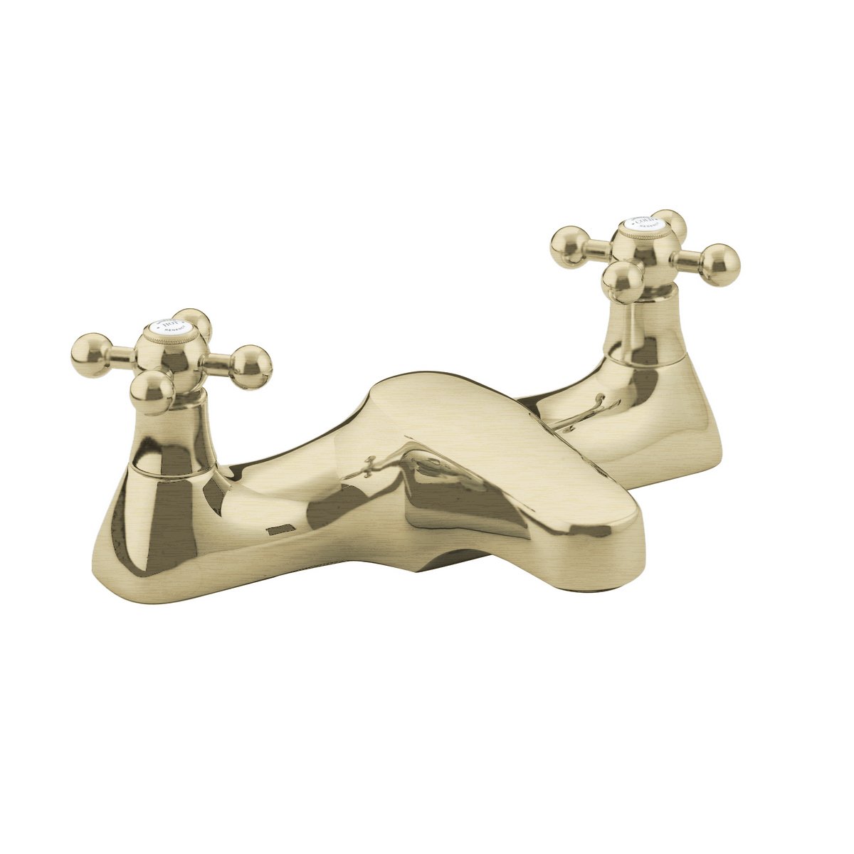 Bristan R BF G Regency Bath Filler in Gold - Premium Bathroom Faucet for Luxury Bathtubs | Perfect for Spa, Master Bathroom & Home Renovation