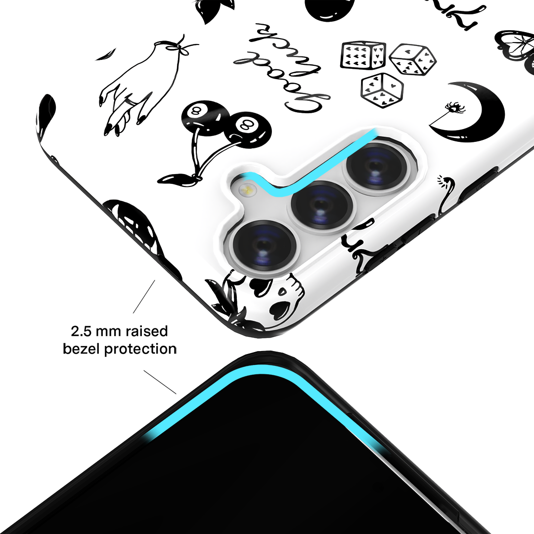 Samsung Phone Case with Good Luck Charm - Stylish & Protective Cover for Daily Use, Travel, and Gifting