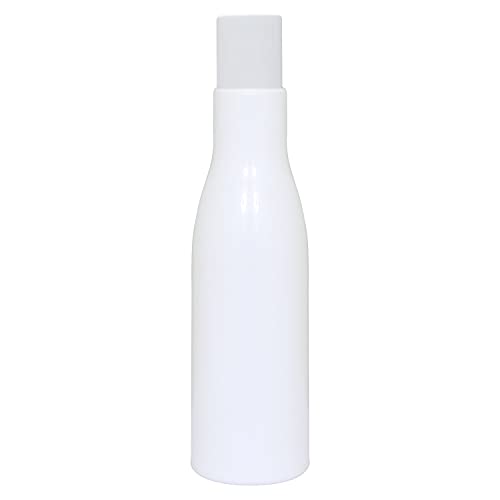 Transparent Bottles with White Cap