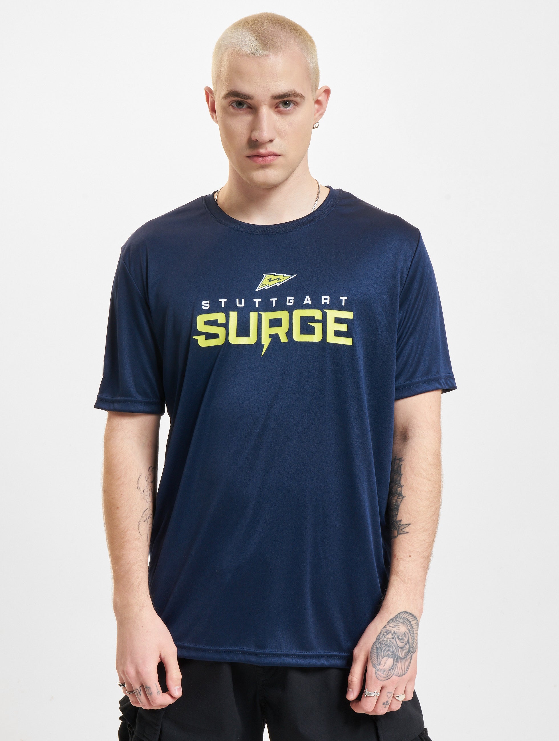 Stuttgart Surge Performance T-Shirt for Men - Breathable, Moisture-Wicking Workout & Gym Shirt - Perfect for Running, Training & Sports Activities