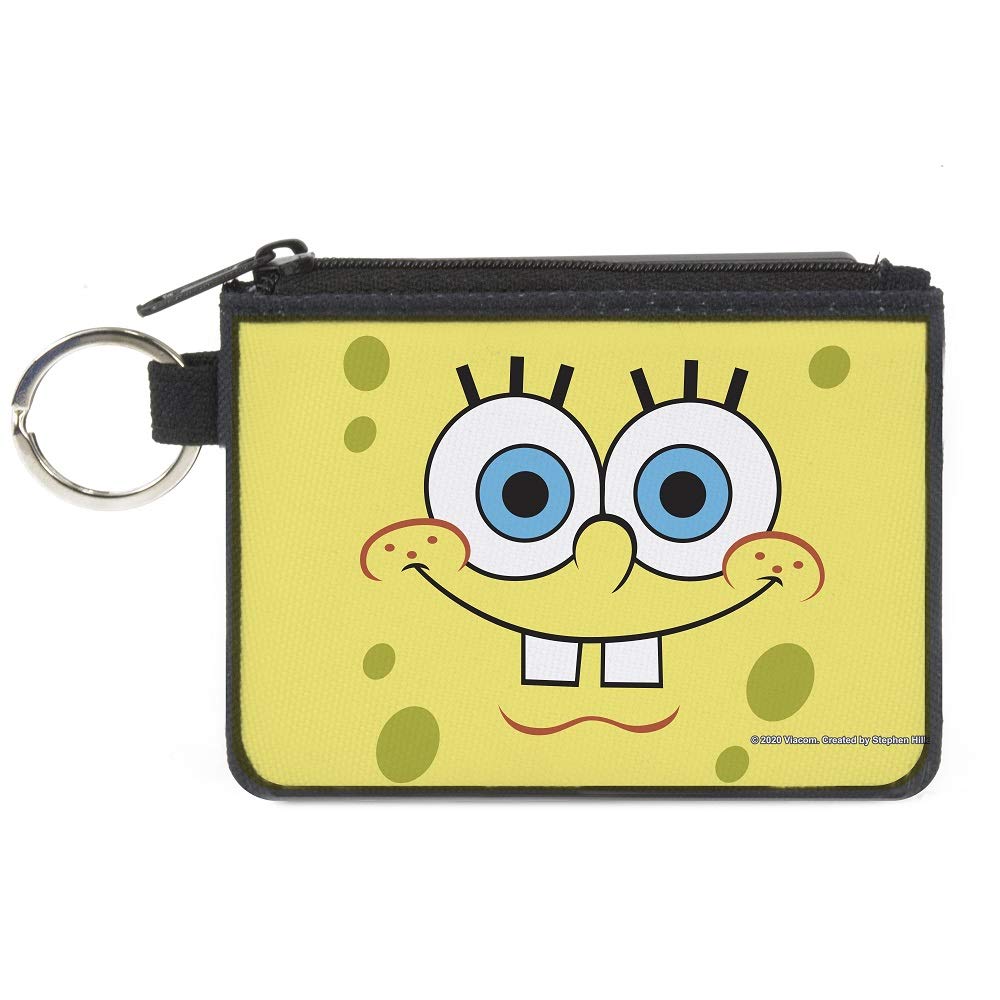 Spongebob Squarepants Women's Canvas Coin Purse - 4.25