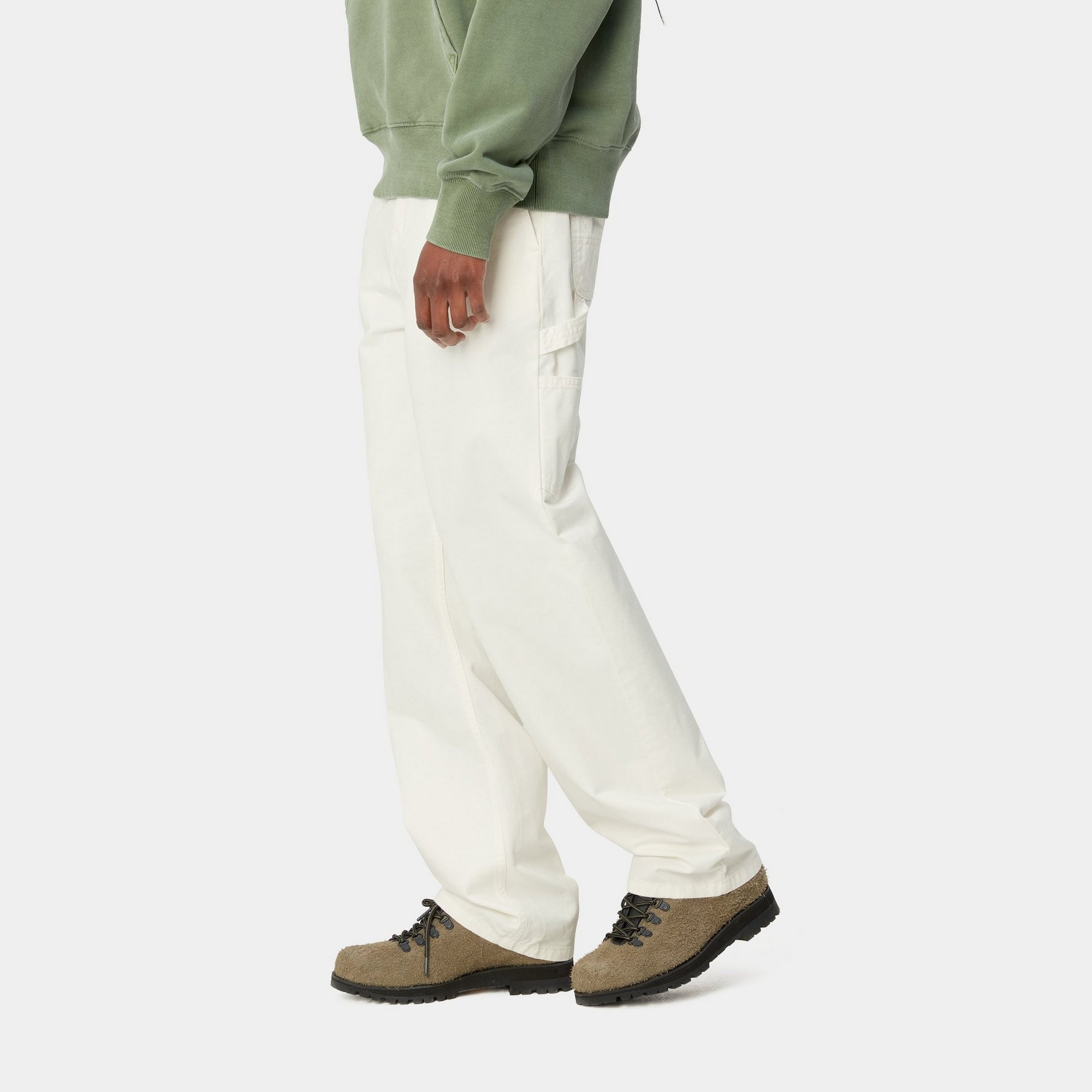 Pierce Pant Straight Drill Work Pants - Off White | Durable & Comfortable for Construction, Carpentry & Outdoor Work