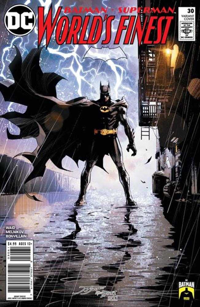 Batman Superman Worlds Finest #30 Cover D Jorge Jimenez - 85th Anniversary Variant Comic Book (Card Stock Edition) | DC Comics Collectible for Fans & Display