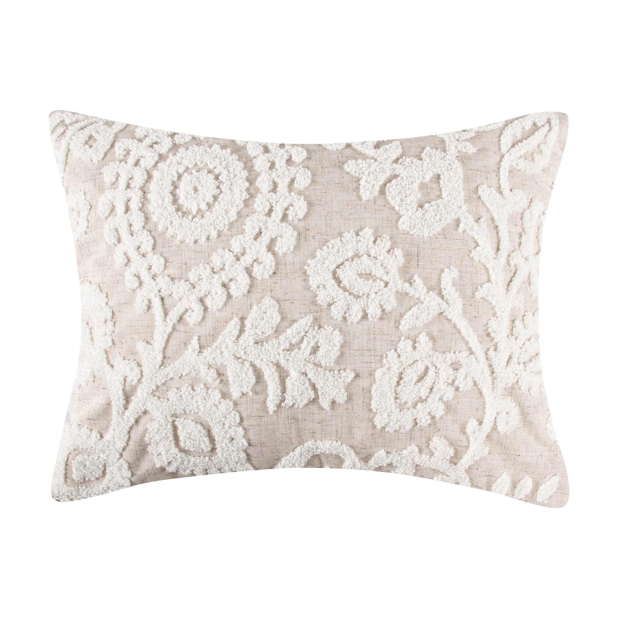 Maileen Embroidered Suzani Pillow Cover - Handmade Bohemian Decorative Throw Pillow for Sofa, Bed, Couch - Perfect for Living Room, Bedroom & Home Decor