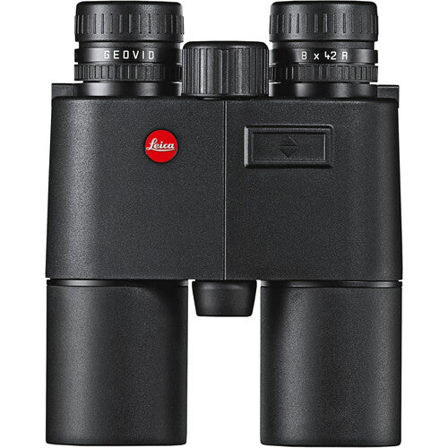 Leica 8x42 Geovid R Laser Rangefinder Binoculars - HD Optics, Waterproof & Lightweight for Hunting, Golf & Outdoor Adventures