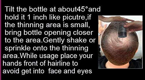 Kabello Refill Pack for All Protein Hair Building Fibers with Hairline Comb - 12g Dark Brown | Natural-Looking Hair Thickening Solution for Men & Women | Perfect for Daily Use, Special Occasions & Confidence Boosting
