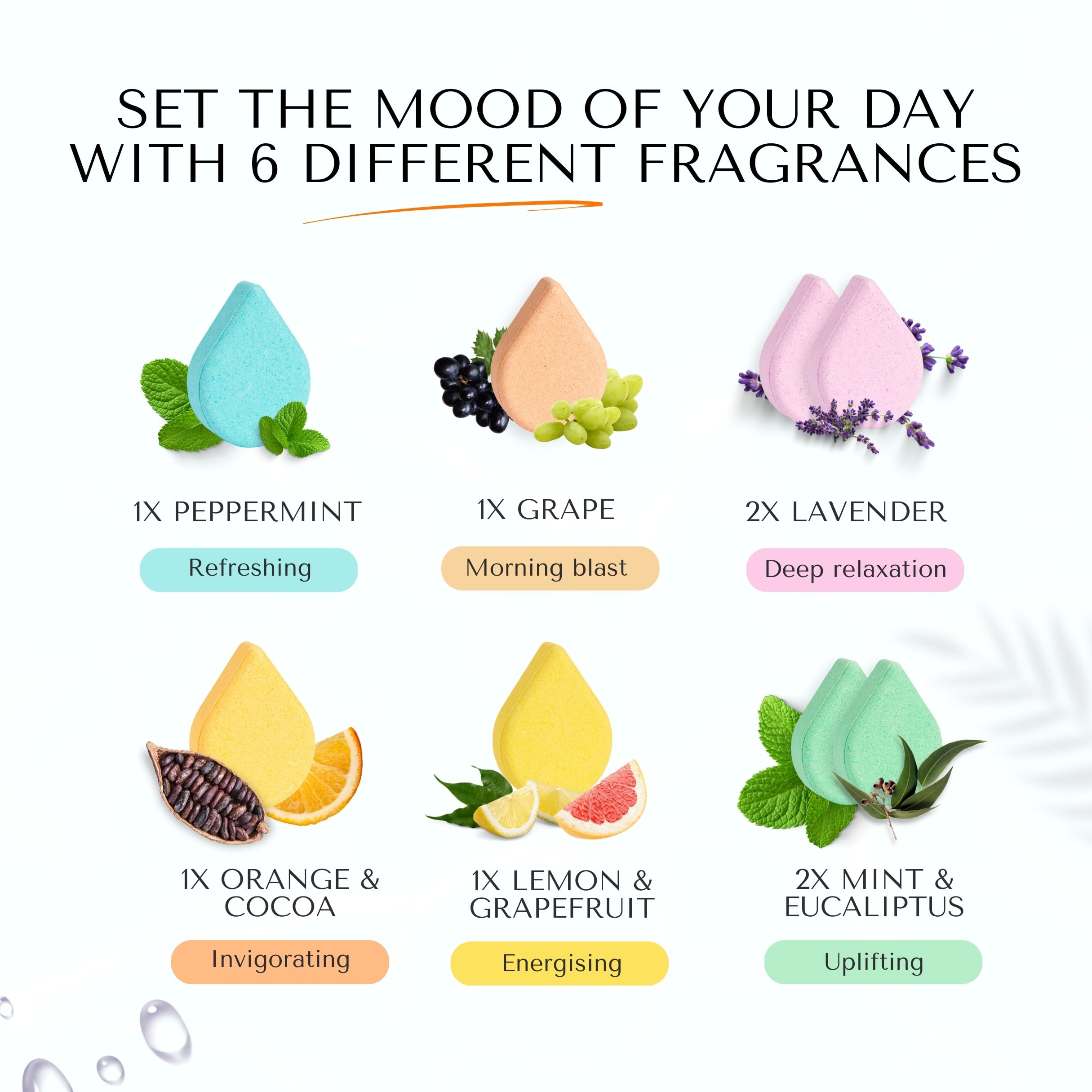 10 Pack Lavender Eucalyptus Shower Steamers - Aromatherapy Essential Oil Spa Gifts for Women, Moms & Teens | Relaxing Bath Bombs Set | Perfect for Stress Relief, Self Care & Stocking Stuffers