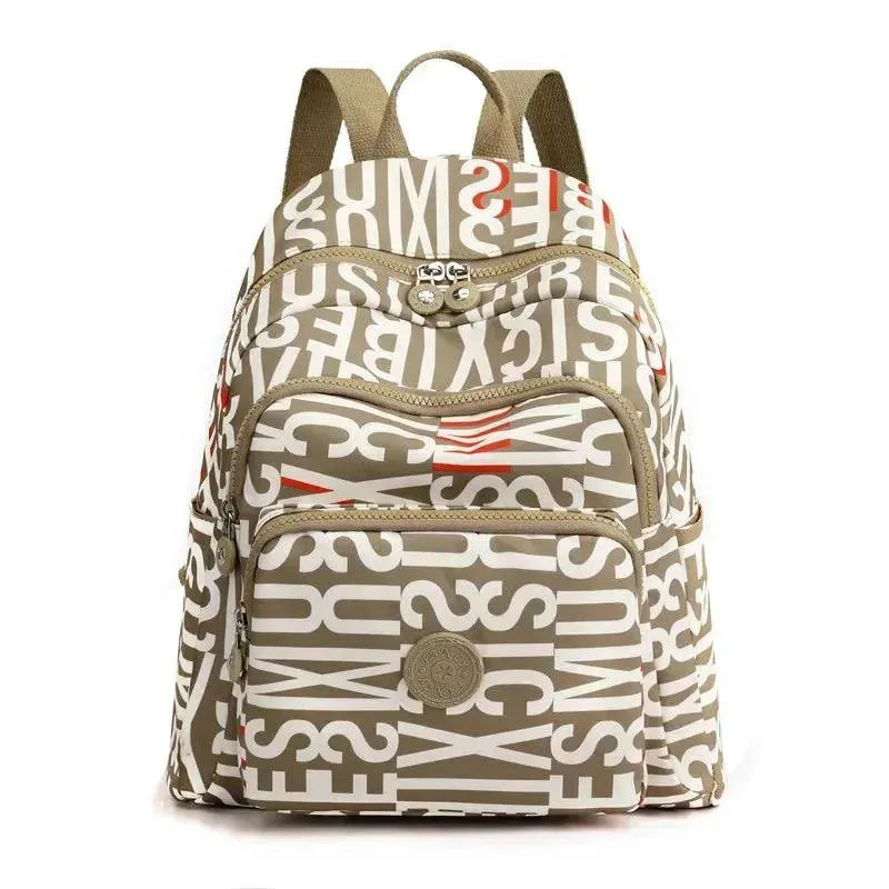 Stylish Waterproof Women's College Backpack for School, Travel & Outdoor Adventures - Lightweight Laptop Bag with USB Charging Port