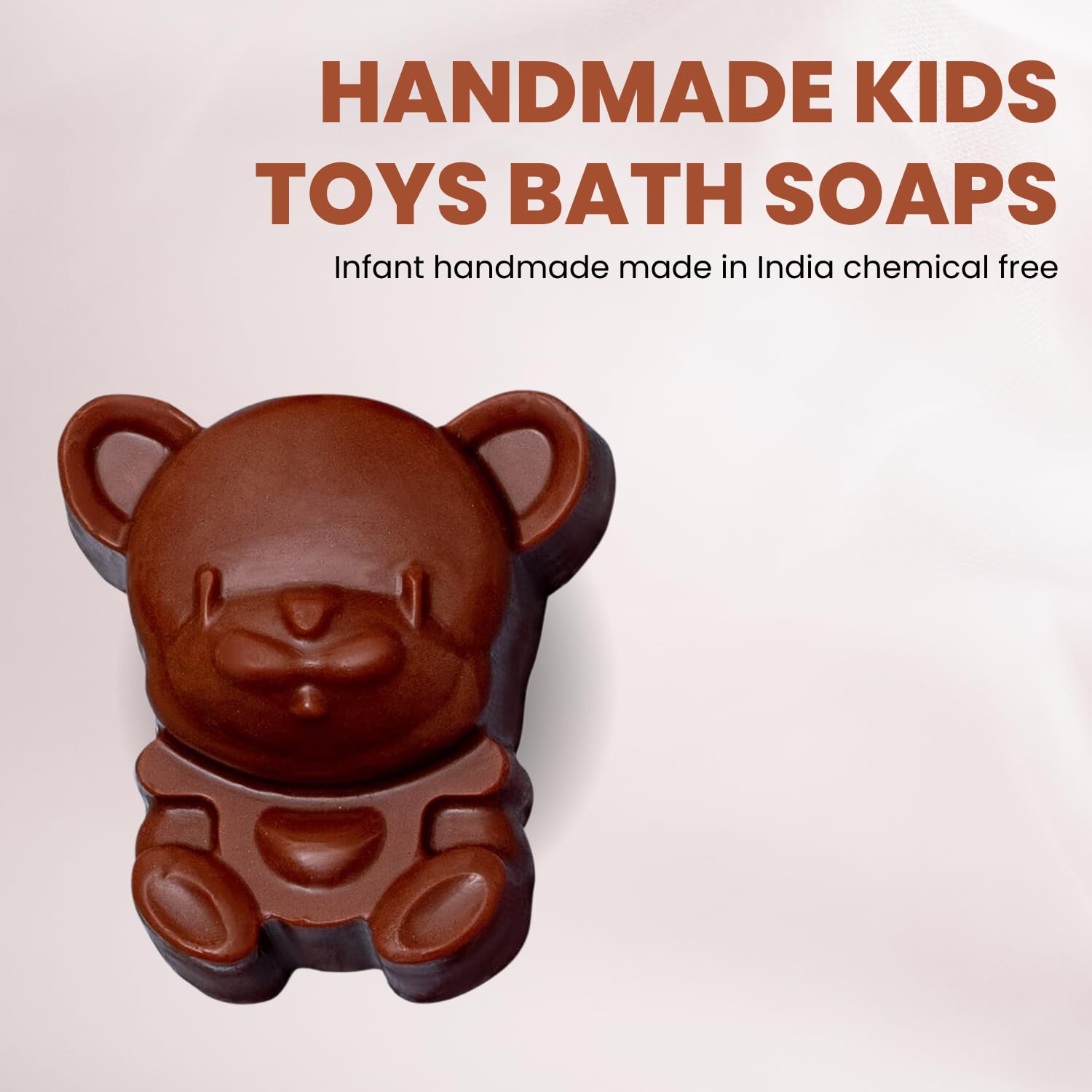 SCIIAN Handmade Baby Bath Soap for Kids - Natural Scented Soap Bars for Boys & Girls | Gentle Skin Cleansing & Whitening | Pack of 3 | Perfect for Daily Bath Time & Sensitive Skin Care