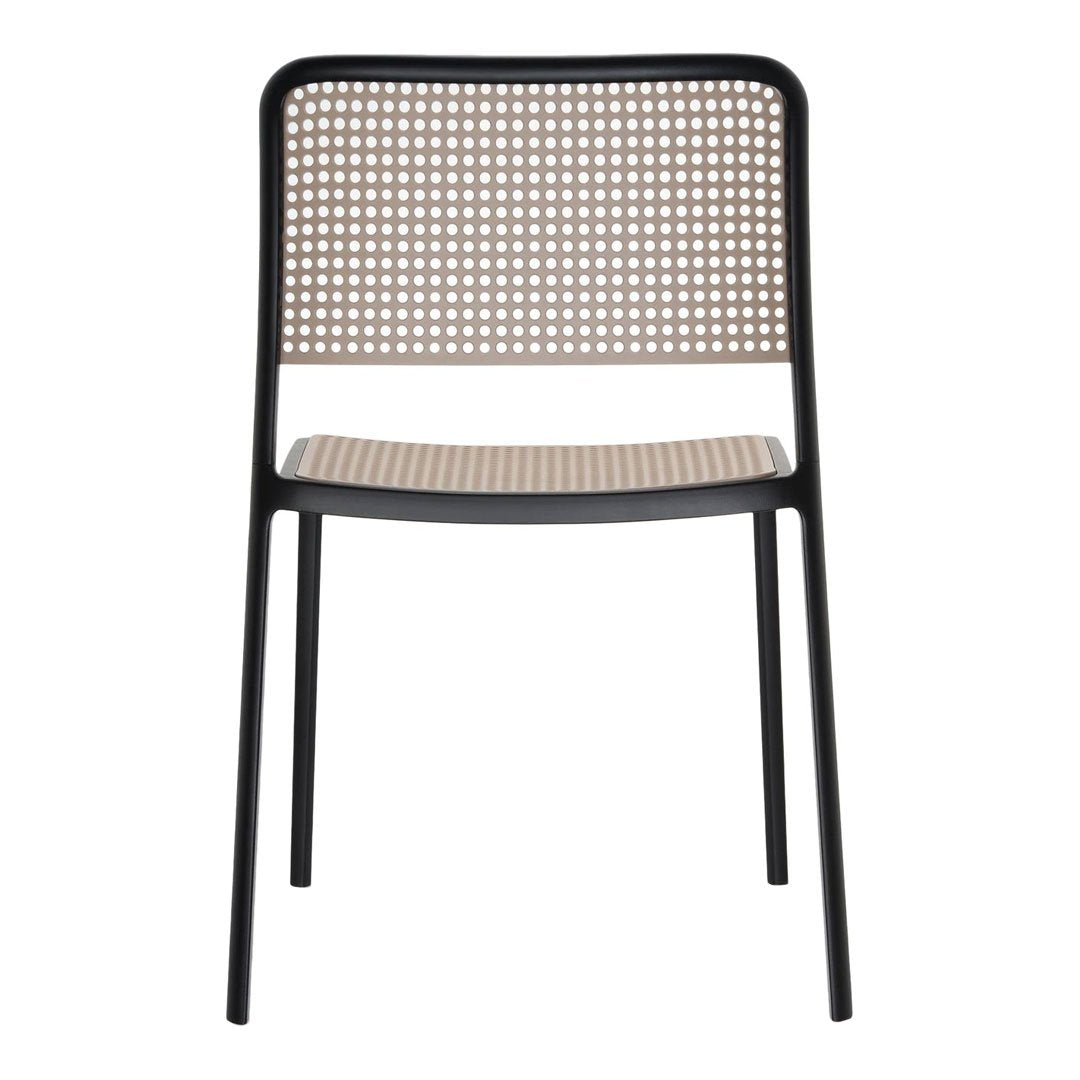 Audrey Chair Set of 2 - Modern Accent Chairs for Living Room, Bedroom or Office - Comfortable Upholstered Armchairs with Wooden Legs