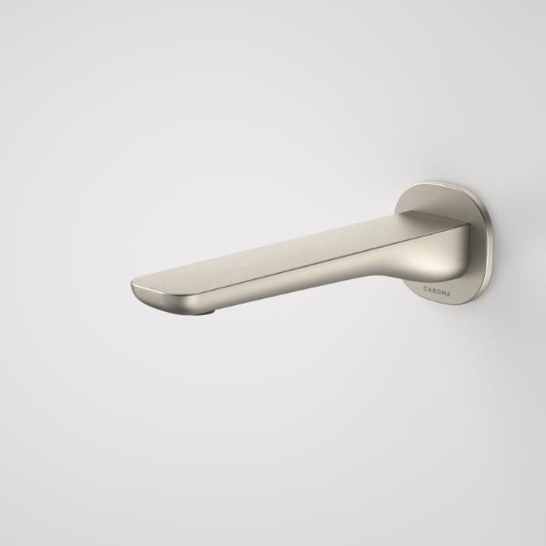 Caroma Contura II 180mm Basin/Bath Outlet in Brushed Nickel - Premium Bathroom Fixture for Modern Homes & Luxury Hotels