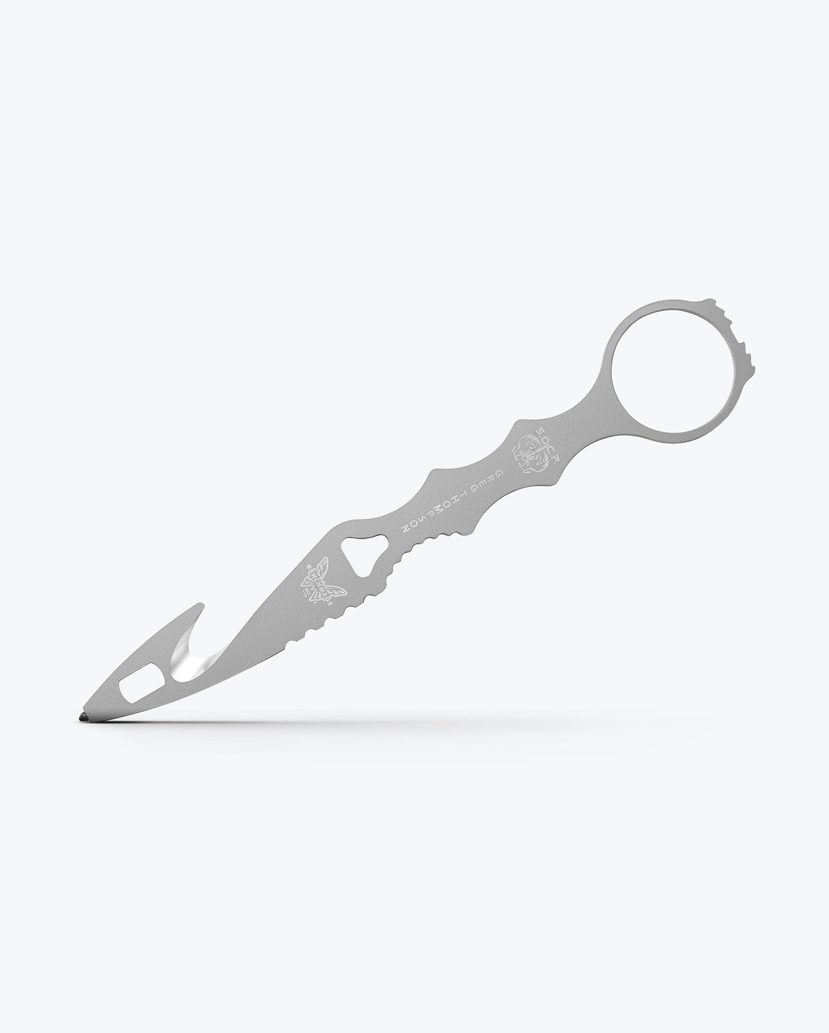 SOCP® Emergency Rescue Tool - Tactical Multi-Tool for Survival, Self-Defense & Outdoor Adventures | Gray | Perfect for Camping, Hiking, Car Emergencies & Personal Safety