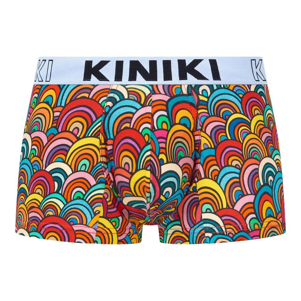 Kiniki Men's Cotton Printed Hipster Underwear - Soft Breathable Comfort for Everyday Wear & Lounge