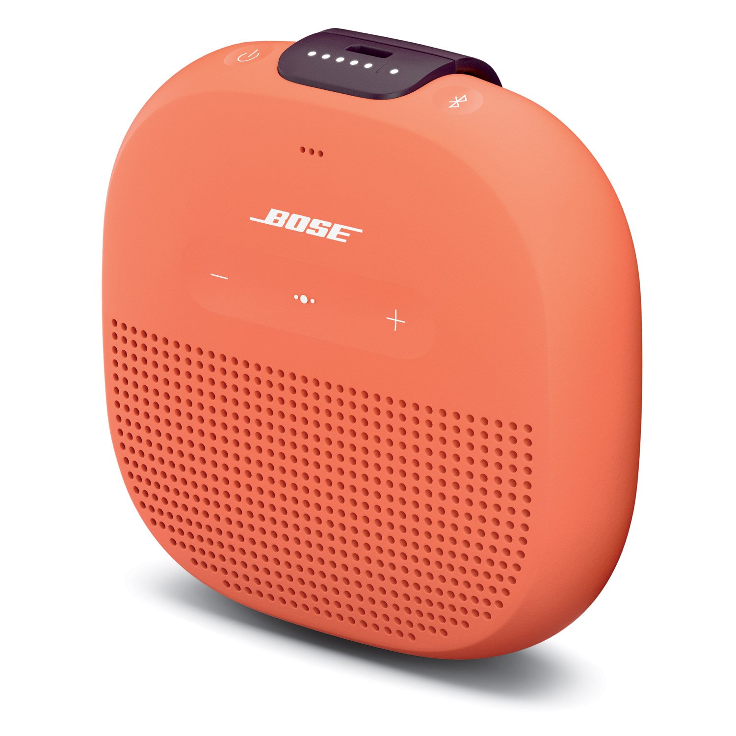 Bose SoundLink Micro: Compact Waterproof Bluetooth Speaker with Rich Bass - Perfect for Outdoor Adventures, Beach, Pool & Travel (Bright Orange)