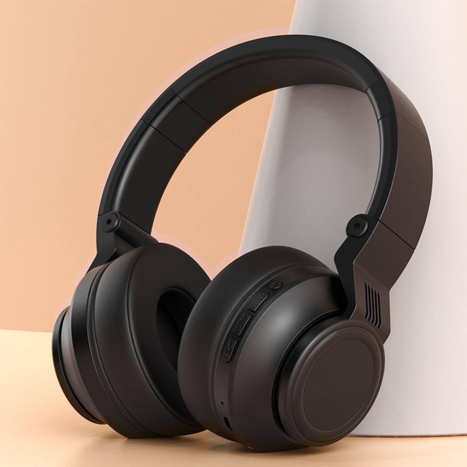 Wireless Bluetooth Headphones with Subwoofer, Bluetooth 5.1 Gaming Headset for Mobile, Computer, Music & Sports - Noise Cancelling Over-Ear Headphones for Gaming, Workouts & Travel (2024 Model)