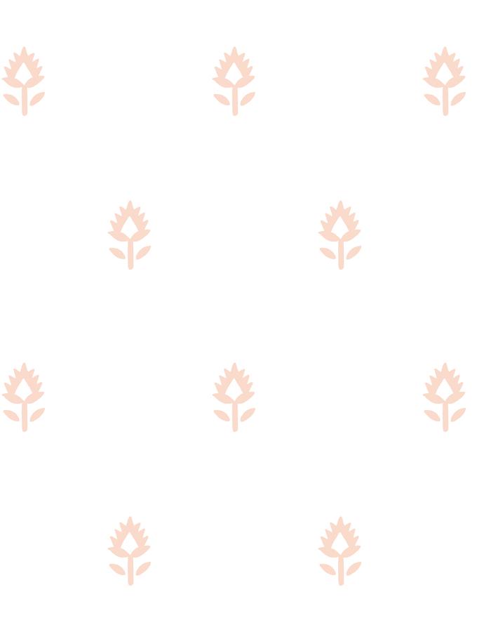 Pink on White Block Print Wallpaper by Sugar Paper - Perfect for Nursery, Bedroom & Home Decor