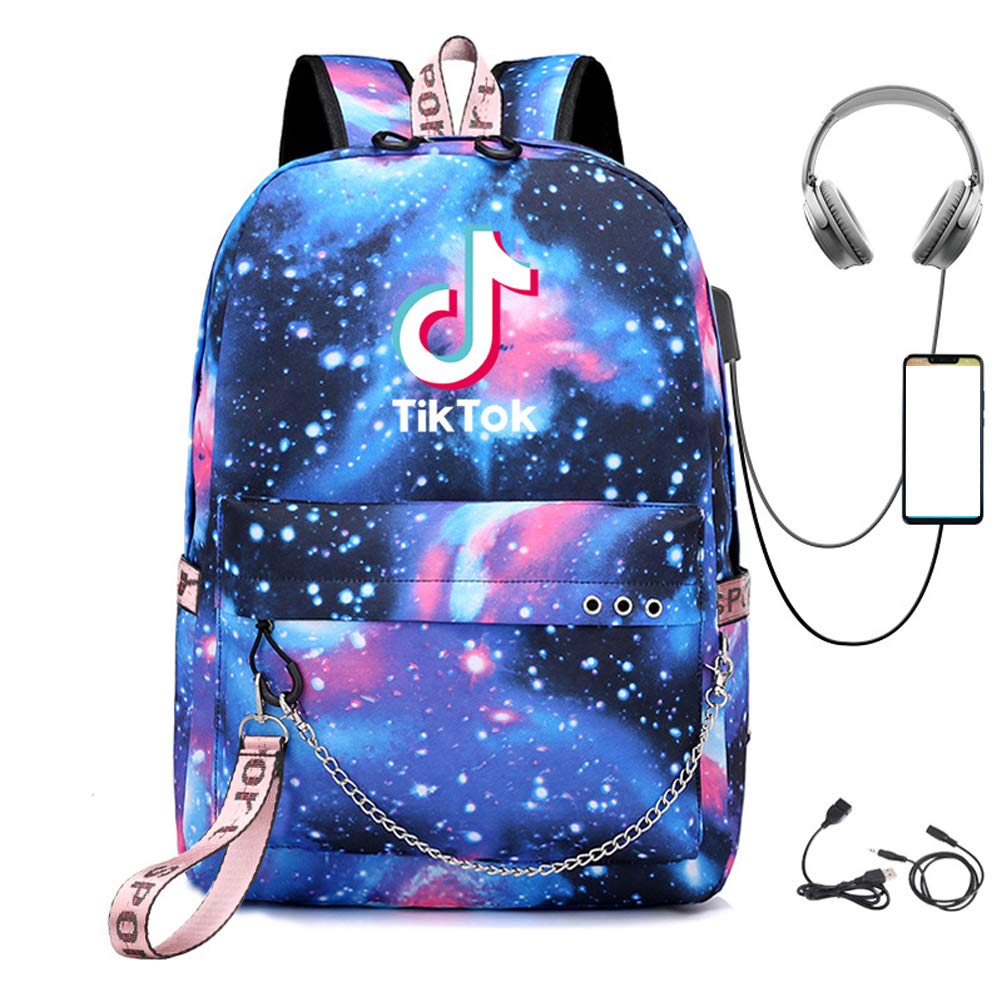 WXB Anti-Theft Business Travel Backpack - Slim & Durable USB Charging Laptop Backpack for Men & Women (Starry Sky 2) - Perfect for Commuting, Air Travel & Office Use
