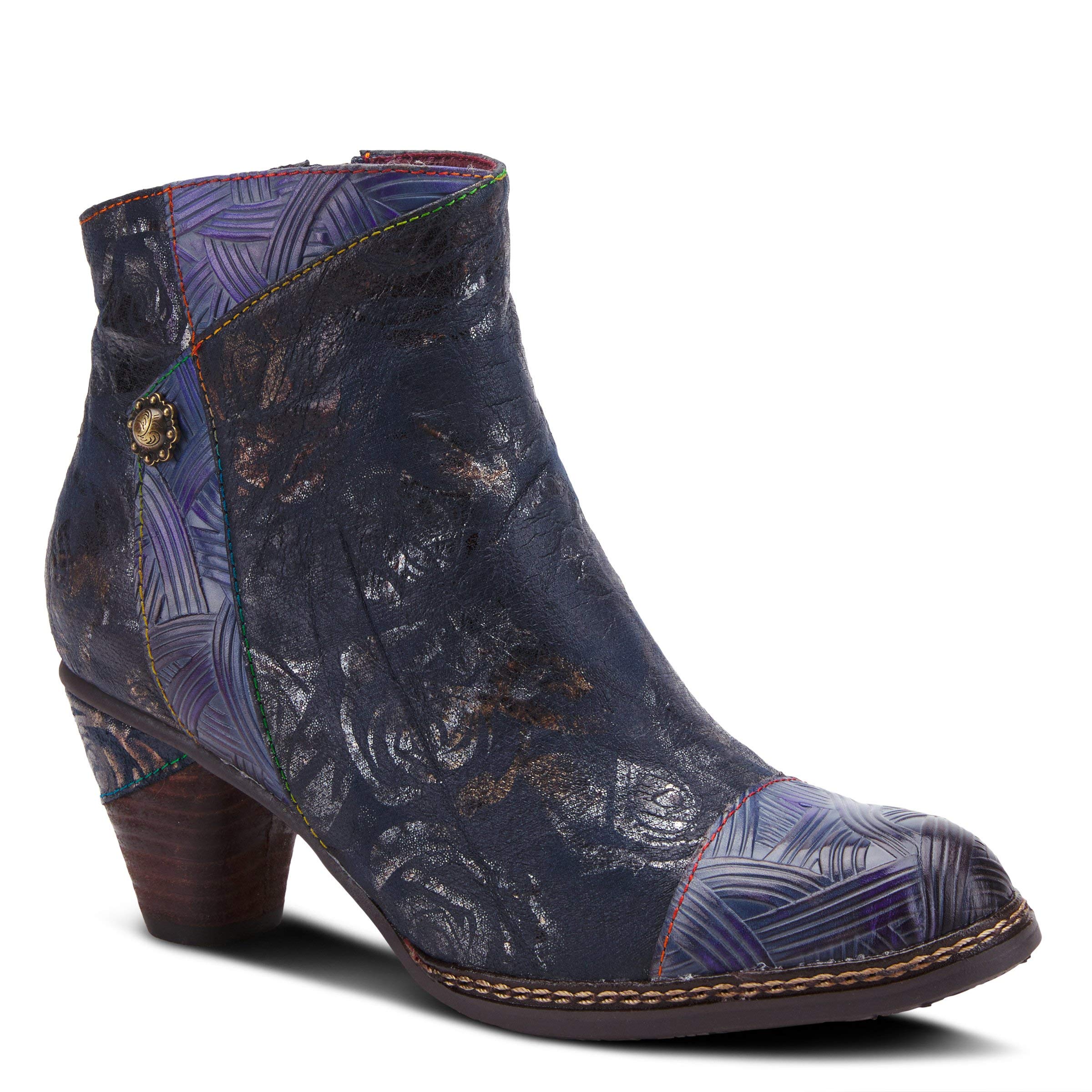 Spring Step L'Artiste Women's Waterlily Boots - Comfortable Ankle Booties for Women, Fashionable Slip Resistant Shoes - Perfect for Work, Office, and Casual Outfits