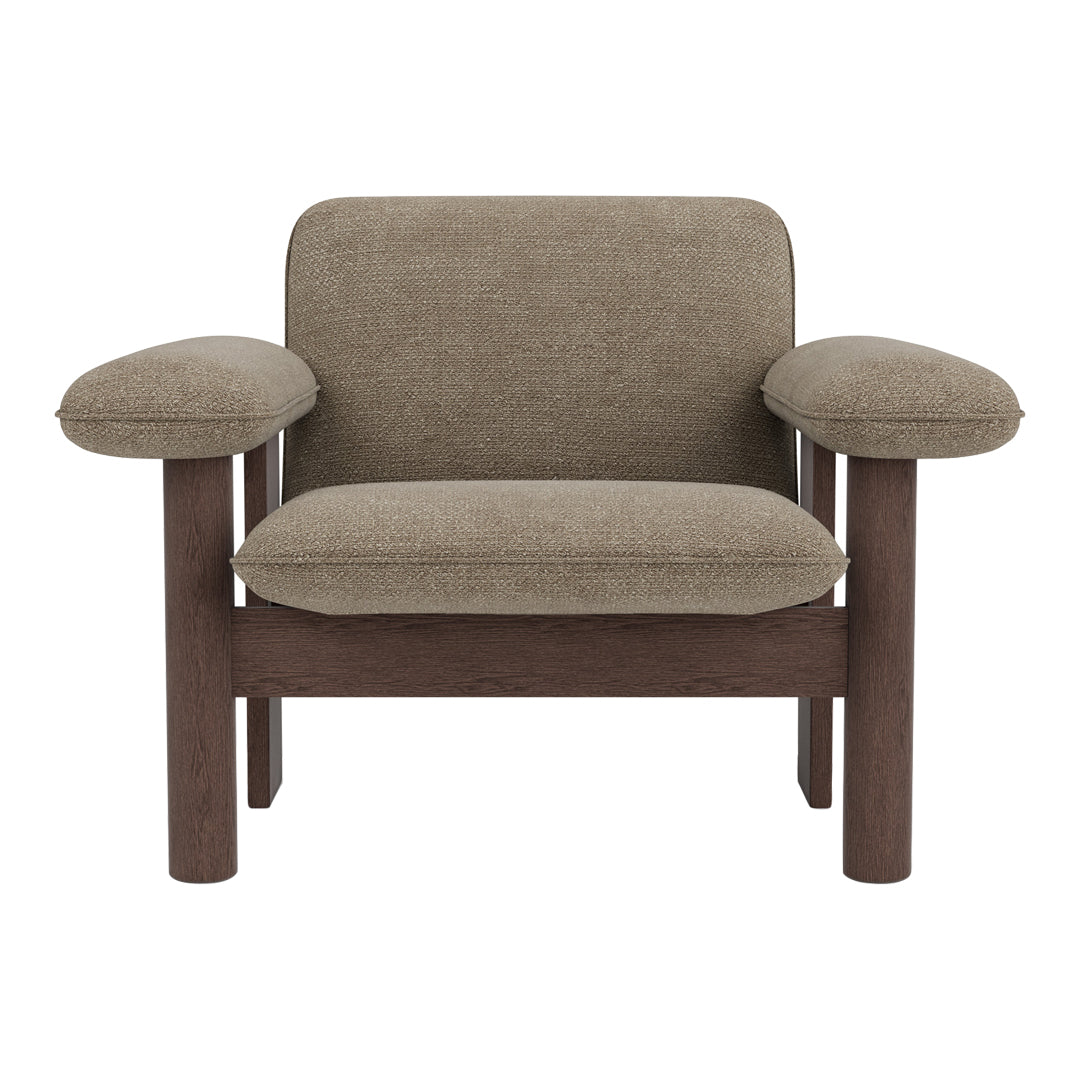 Brasilia Lounge Chair with Low Back - Mid-Century Modern Design for Living Room, Office & Patio - Comfortable & Stylish Seating Solution